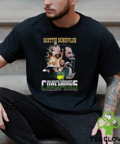 Scottie Scheffler 2024 Master Tournament Champions T Shirt