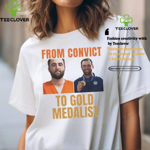Scottie Scheffler From Convict to Gold Medal Olympic Champion shirt