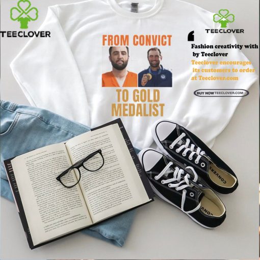Scottie Scheffler From Convict to Gold Medal Olympic Champion shirt