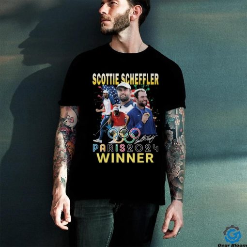 Scottie Scheffler Olympic Paris 2024 Winner T Shirt