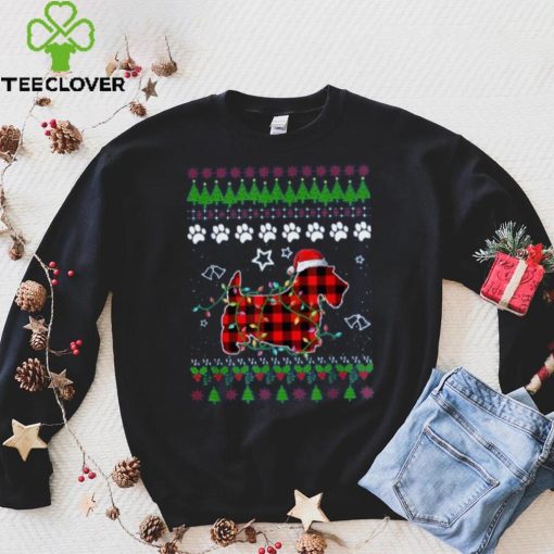 Scottish Terrier Dog Funny Xmas Ugly Sweater Christmas Shirt