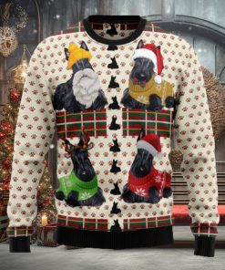 Scottish Terrier Ugly Christmas Sweater Thankgiving Gift Men Women