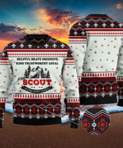 Scout Knows What Counts Ugly Christmas Sweater