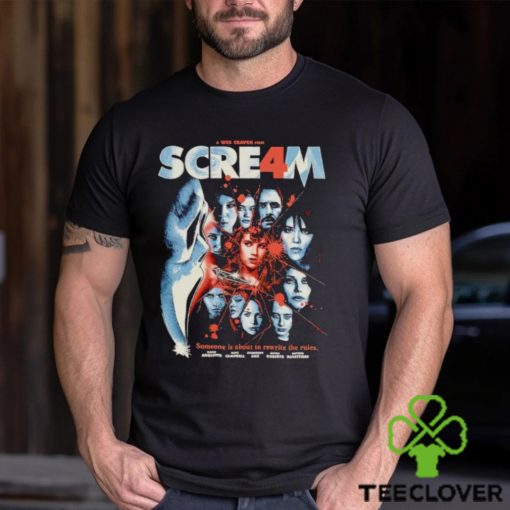 Scream 4 someone is about to rewrite the rules hoodie, sweater, longsleeve, shirt v-neck, t-shirt