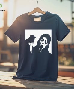 Scream Ghost Face black and white box shirt 3 Scream Ghost Face black and white box shirt
