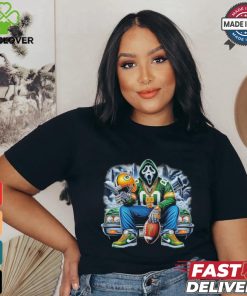 Scream Mask Face X Green Bay Packers Halloween shirt