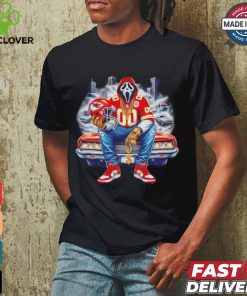 Scream Mask Face X Kansas City Chiefs Halloween shirt