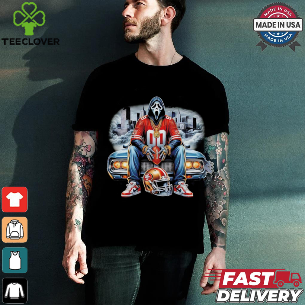 Scream Mask Face X San Francisco 49Ers Halloween shirt Scream Mask Face X San Francisco 49Ers Halloween shirt