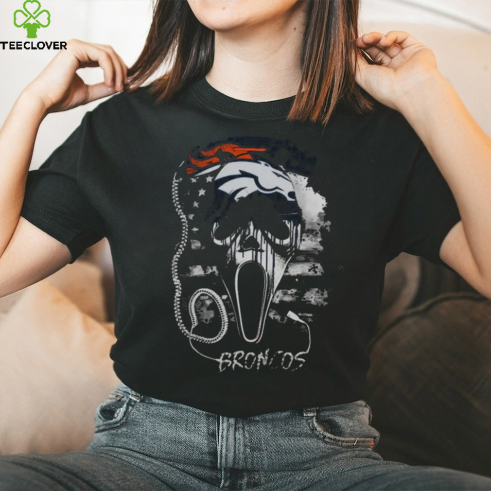 Scream denver broncos shirt