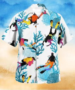 Scuba Diving Hawaiian Shirt Summer Gift