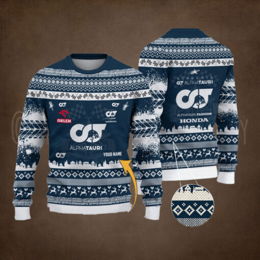 Scuderia AlphaTauri PURS1107 ugly sweater