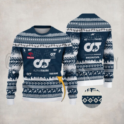 Scuderia AlphaTauri PURS1107 ugly sweater