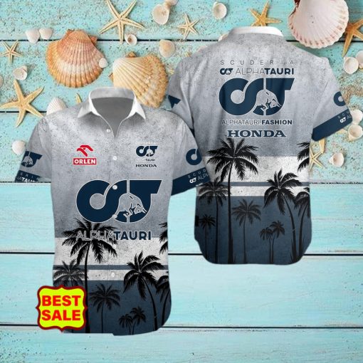 Scuderia AlphaTauri Style 7 Aloha Supercar Combo Hawaiian Shirt
