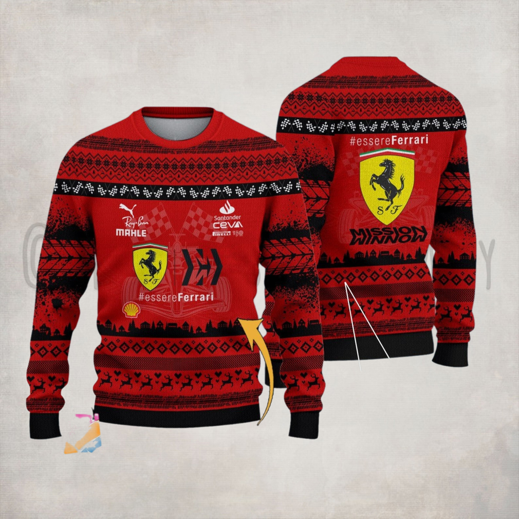 Scuderia Ferrari PURS1108 ugly sweater Scuderia Ferrari PURS1108 ugly sweater