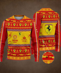 Scuderia Ferrari PURS1546 ugly sweater