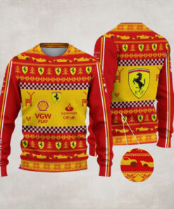 Scuderia Ferrari PURS1546 ugly sweater