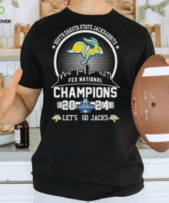 Sdsu Jackrabbits Skyline FCS National Champions 2024 Let’s Go Jacks Shirt