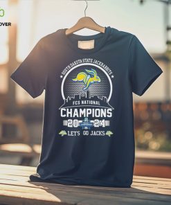 Sdsu Jackrabbits Skyline FCS National Champions 2024 Let’s Go Jacks Shirt