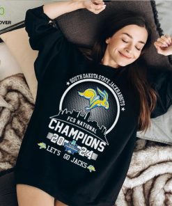Sdsu Jackrabbits Skyline FCS National Champions 2024 Let’s Go Jacks Shirt