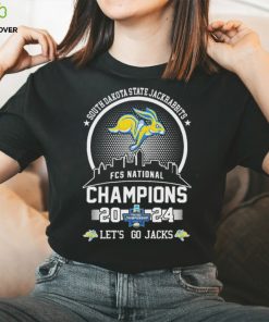 Sdsu Jackrabbits Skyline FCS National Champions 2024 Let’s Go Jacks Shirt