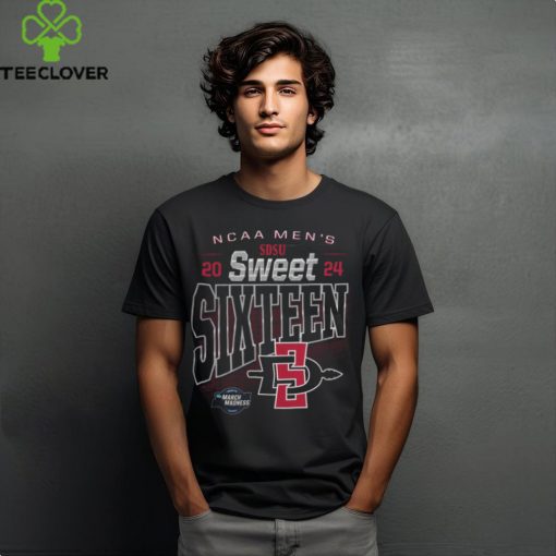 Sdsu Mbb 2024 Sweet Sixteen Streetwear March Madness T Shirt