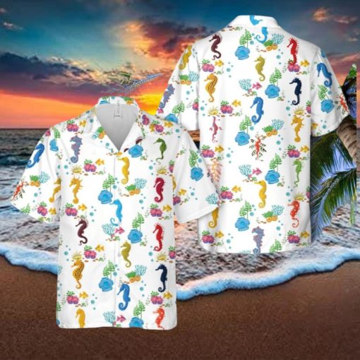 Sea Horse Hawaiian Shirt