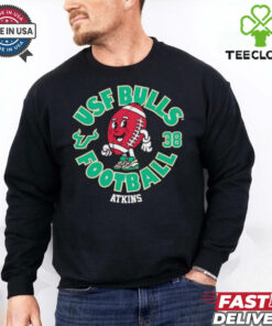 Sean Atkins 38 USF Bulls Football graphic shirt