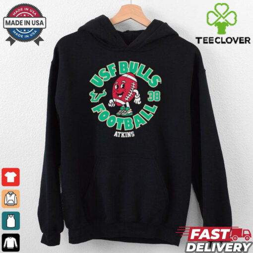 Sean Atkins 38 USF Bulls Football graphic shirt