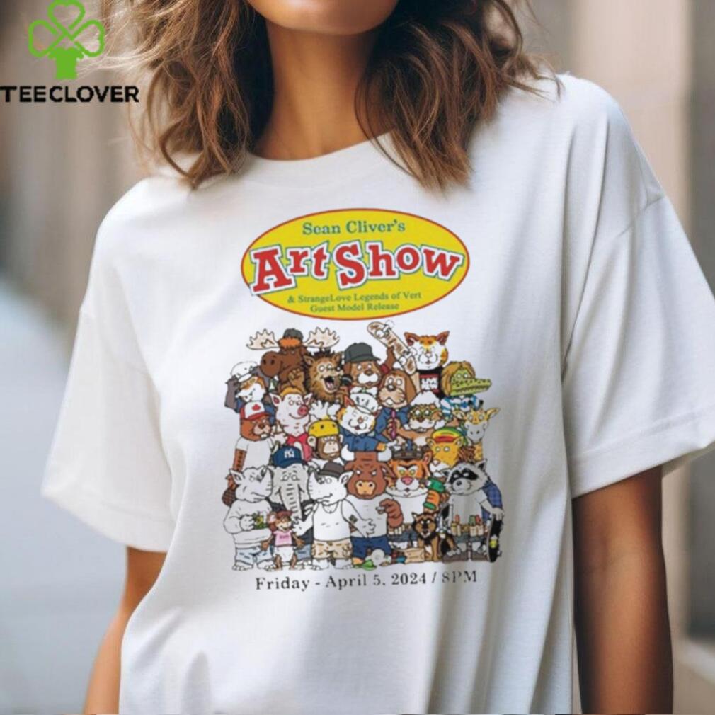 Sean Cliver Art Show shirt Sean Cliver Art Show shirt