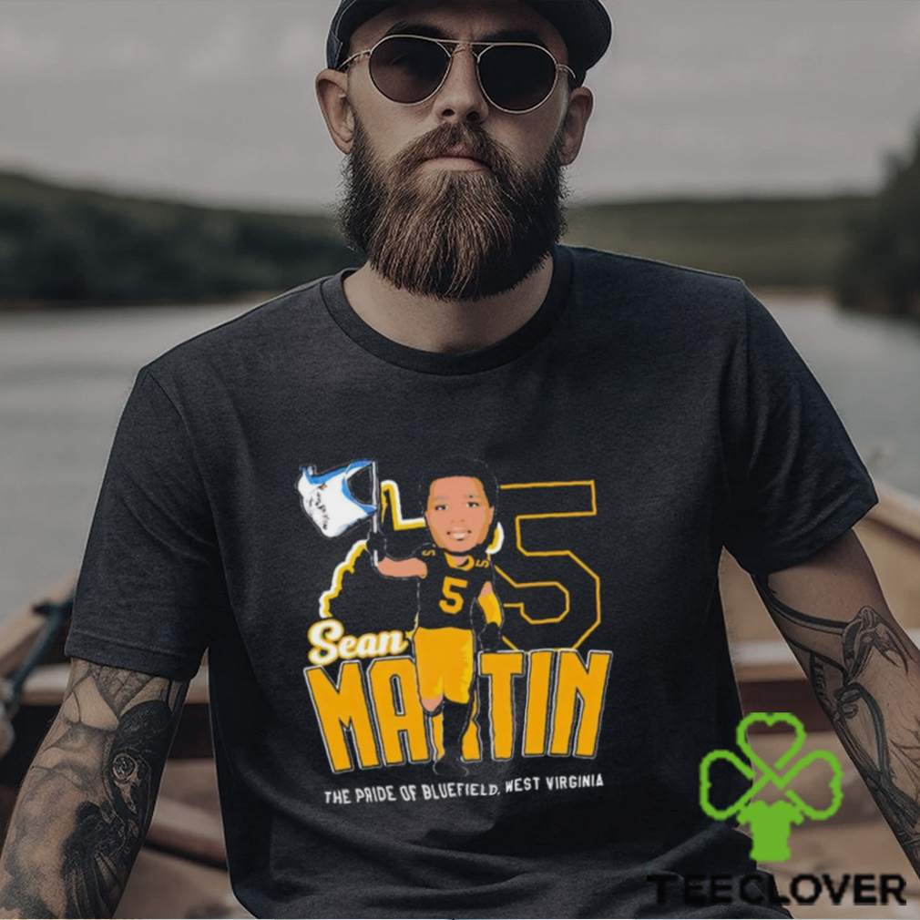 Sean Martin the pride of bluefield West Virginia Mountaineers football shirt Sean Martin the pride of bluefield West Virginia Mountaineers football shirt
