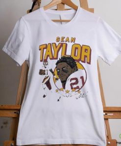 Sean Taylor Gray Washington Commanders Caricature Retired Player T hoodie, sweater, longsleeve, shirt v-neck, t-shirt