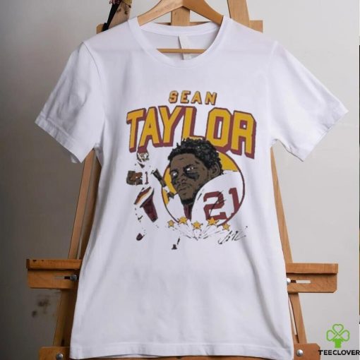 Sean Taylor Gray Washington Commanders Caricature Retired Player T hoodie, sweater, longsleeve, shirt v-neck, t-shirt