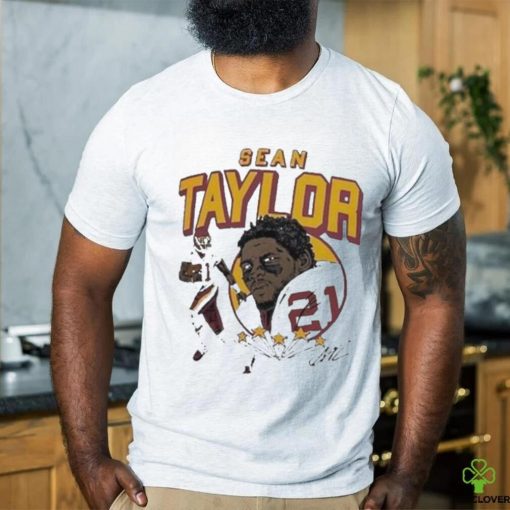 Sean Taylor Gray Washington Commanders Caricature Retired Player T hoodie, sweater, longsleeve, shirt v-neck, t-shirt