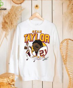 Sean Taylor Washington Commanders Homage Caricature Retired Player Tri Blend T Shirt