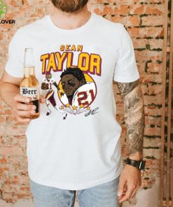 Sean Taylor Washington Commanders Homage Caricature Retired Player Tri Blend T Shirt 2 Sean Taylor Washington Commanders Homage Caricature Retired Player Tri Blend T Shirt