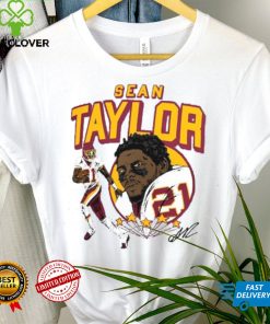 Sean Taylor Washington Commanders Homage Caricature Retired Player Tri Blend T Shirt 3 Sean Taylor Washington Commanders Homage Caricature Retired Player Tri Blend T Shirt
