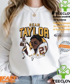 Sean Taylor caricature player Washington Commanders T shirt