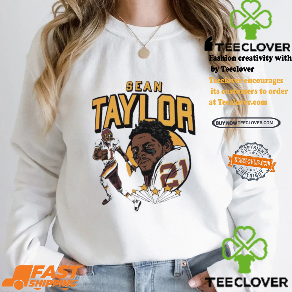 Sean Taylor caricature player Washington Commanders T shirt Sean Taylor caricature player Washington Commanders T shirt