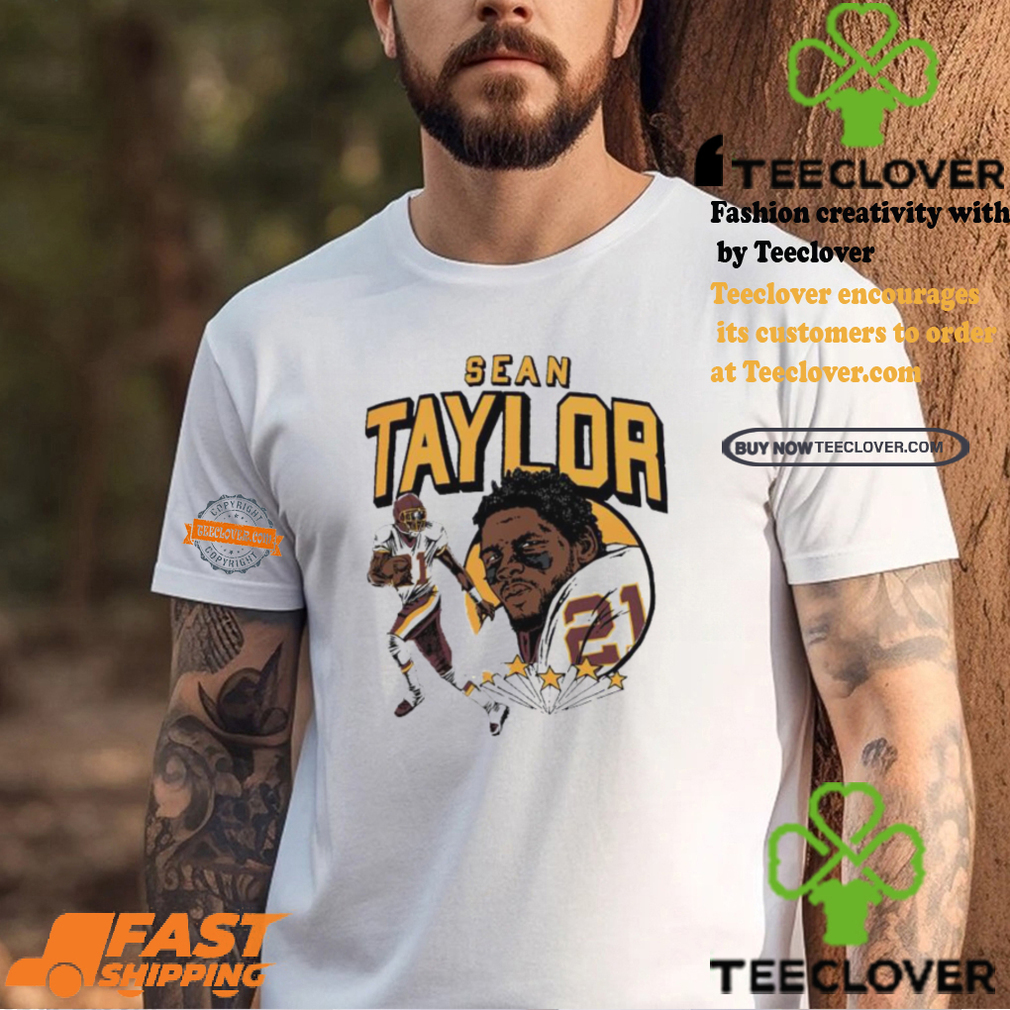 Sean Taylor caricature player Washington Commanders T shirt Sean Taylor caricature player Washington Commanders T shirt