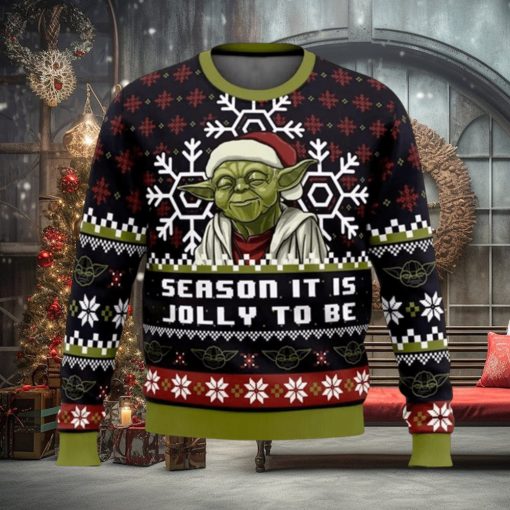 Season Jolly Star Wars Star Wars Knitted Christmas Movie Gift Shirt