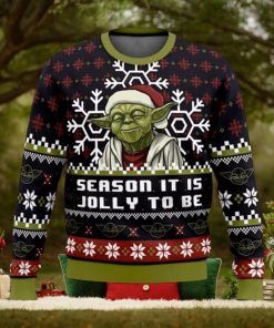 Season Jolly Star Wars Star Wars Knitted Christmas Movie Gift Shirt