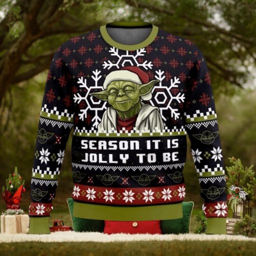 Season Jolly Star Wars Star Wars Knitted Christmas Movie Gift Shirt