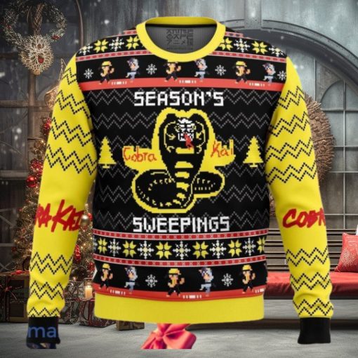 Season’s Sweepings Cobra Kai Ugly Sweater Christmas Style Gift For Men And Women