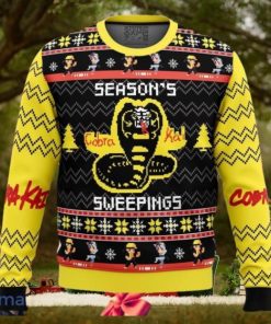 Season’s Sweepings Cobra Kai Ugly Sweater Christmas Style Gift For Men And Women