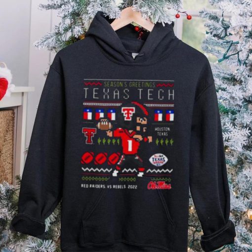 Season’s greetings Texas tech red raiders Christmas oversized Shirt