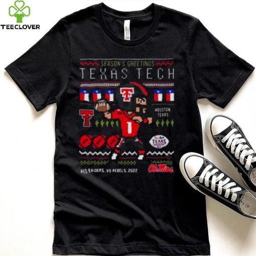 Season’s greetings Texas tech red raiders Christmas oversized Shirt