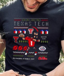 Season's greetings Texas tech red raiders Christmas oversized Shirt
