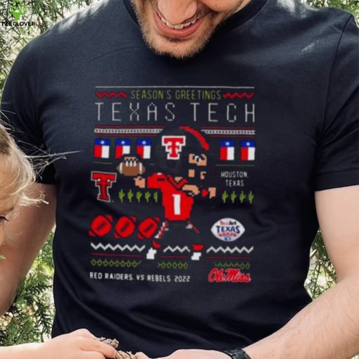 Season’s greetings Texas tech red raiders Christmas oversized Shirt