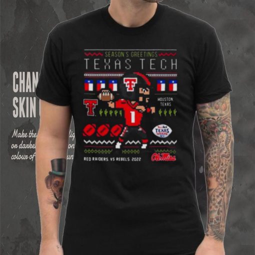 Season’s greetings Texas tech red raiders Christmas oversized Shirt