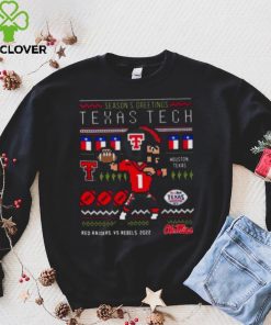 Season's greetings Texas tech red raiders Christmas oversized Shirt